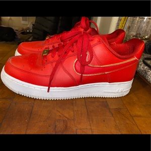 Nike Air Force 1 Low Icon Clash University Red
